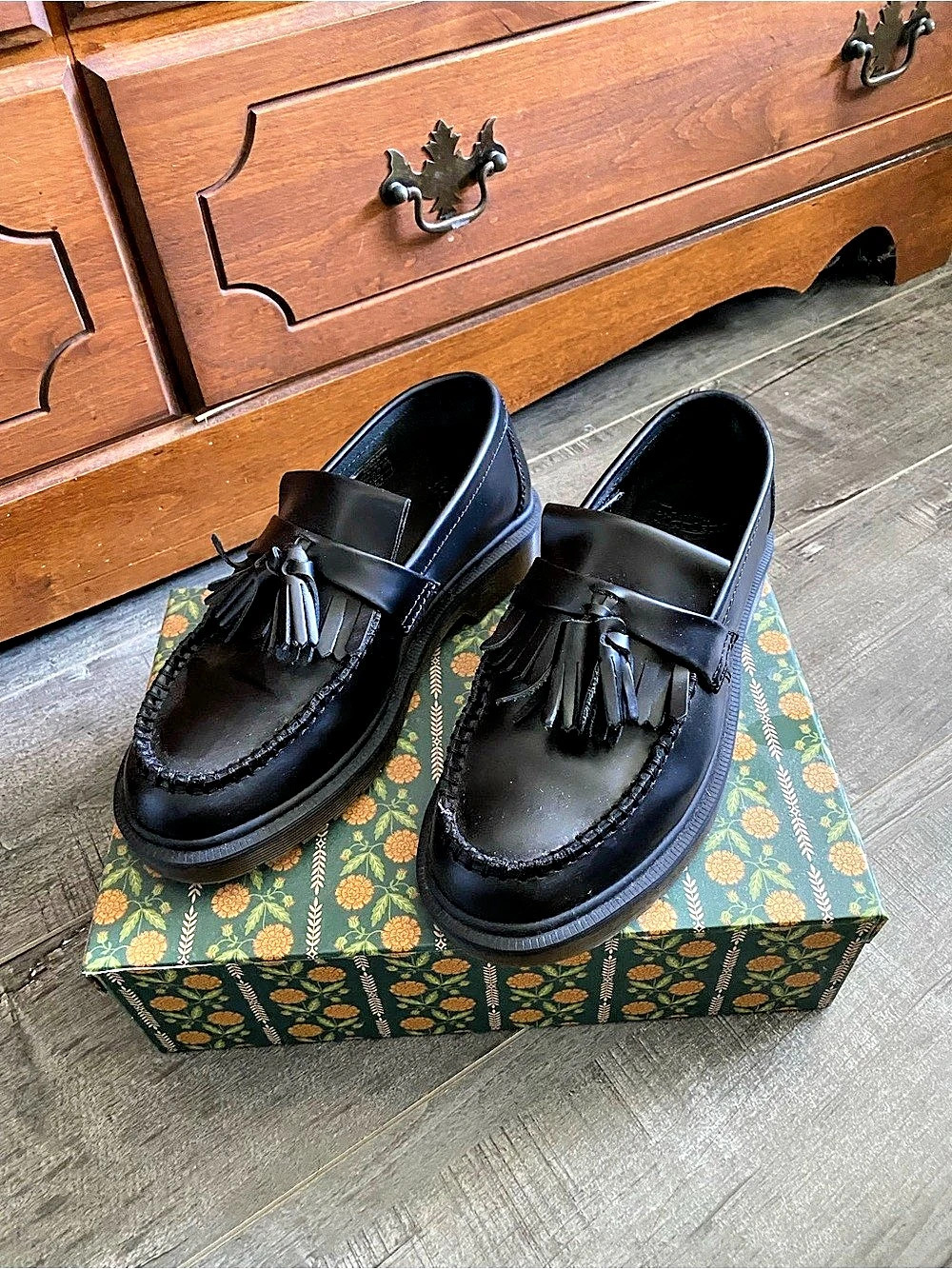 Dr. Martens Adrian Tassel Loafer Black US 6.5